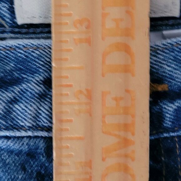 Vtg Jones Sport Jeans Womens 16 (34Wx30.5L) Blue High Waist Mom Jeans 90… - Picture 6 of 13